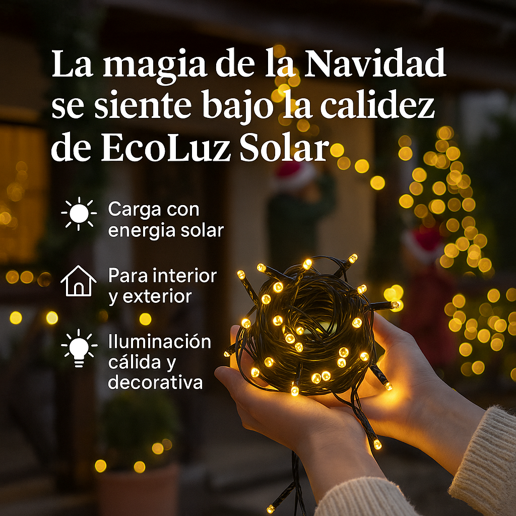 EcoLuz Solar ® - 170LED 17m