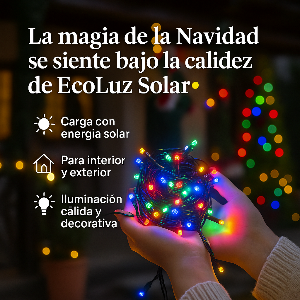 EcoLuz Solar ® - 170LED 17m